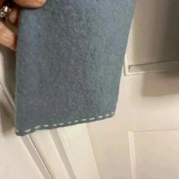 Eric Alexandre 100% Boiled Wool Jacket with White Detailing - Picture 5 of 9